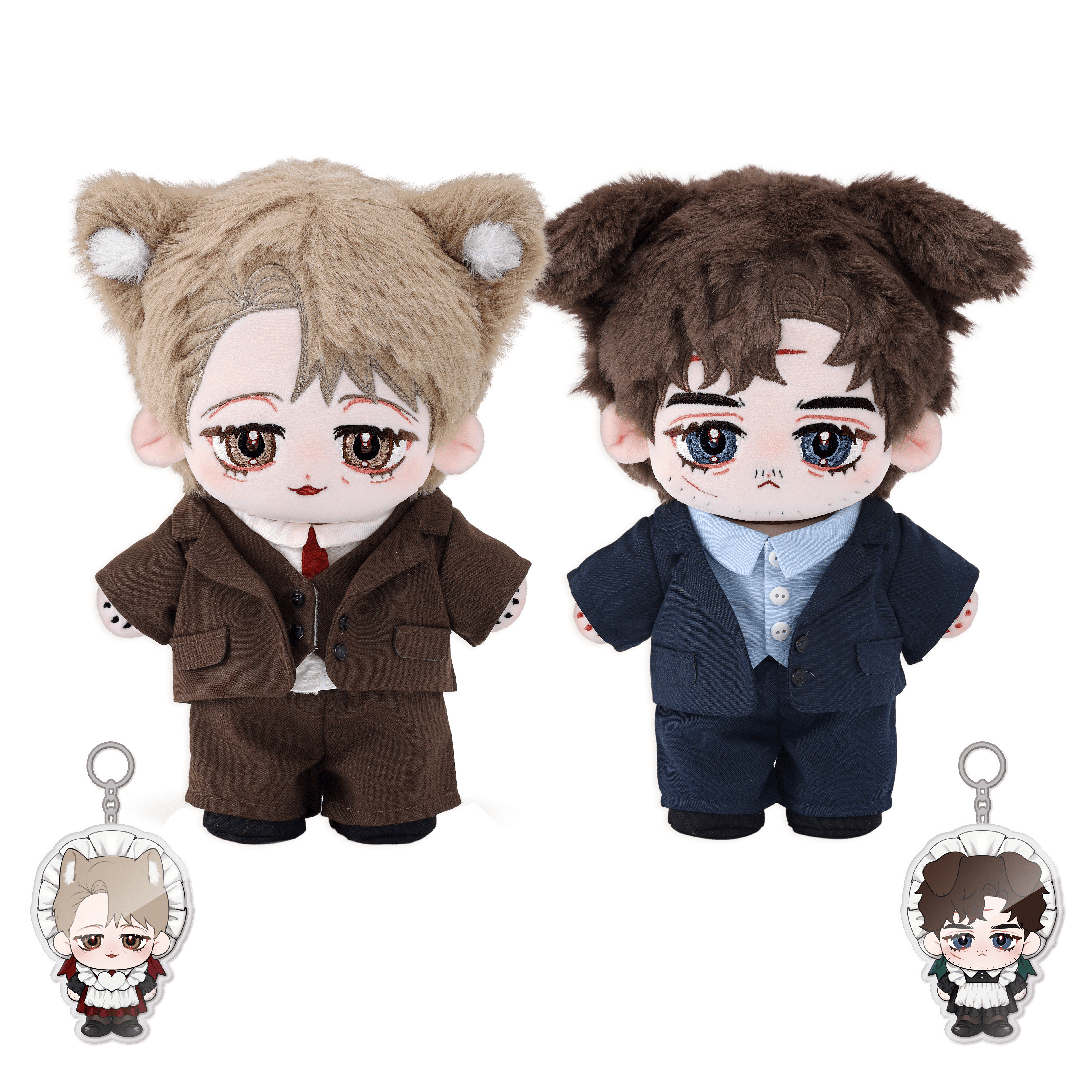 Dr. Hannibal Lecte & Will Graham Plush