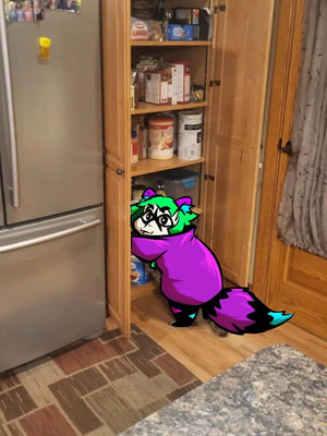 Lil' NT National Threat Raccoon