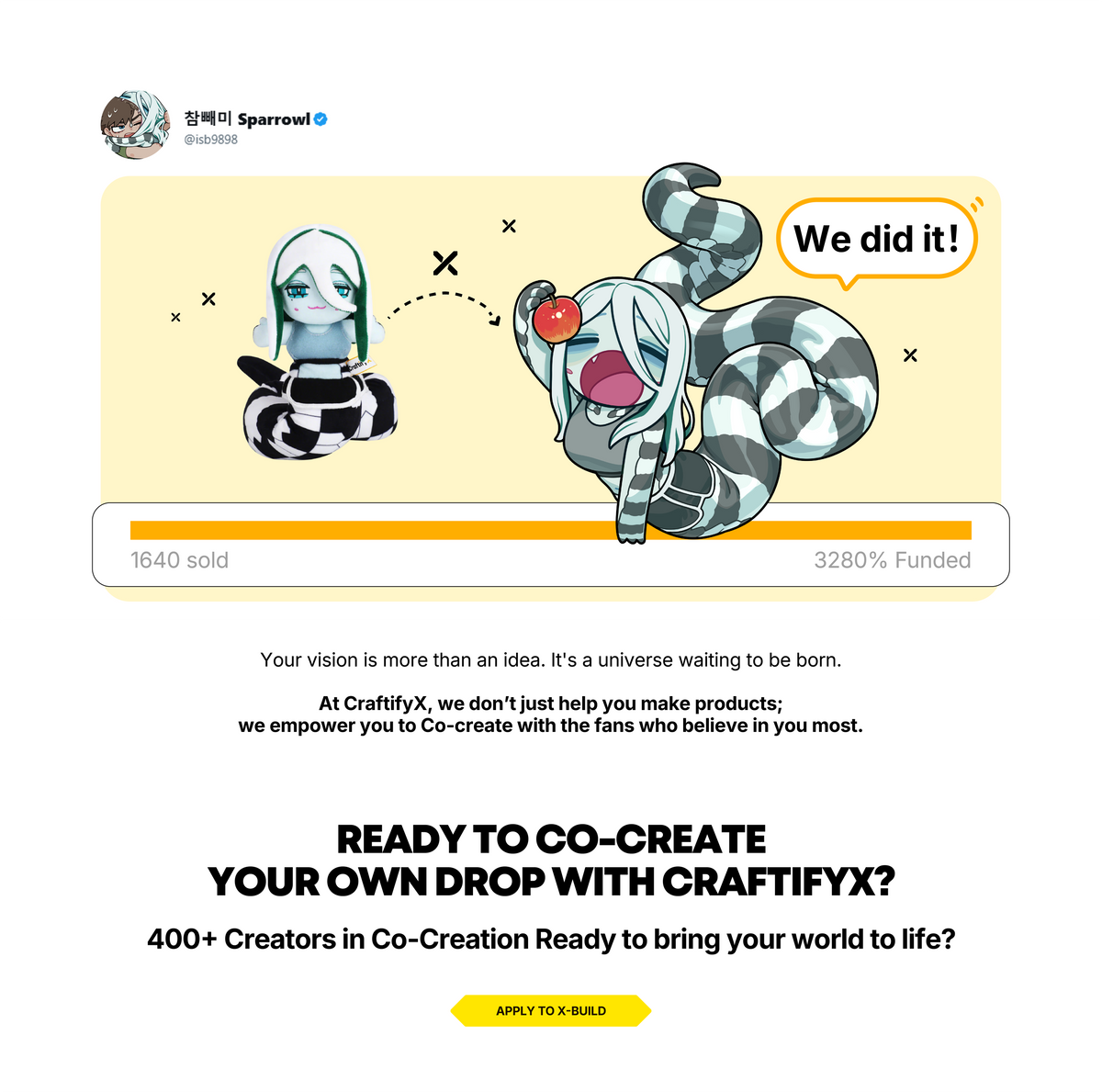 Partner with CraftifyX