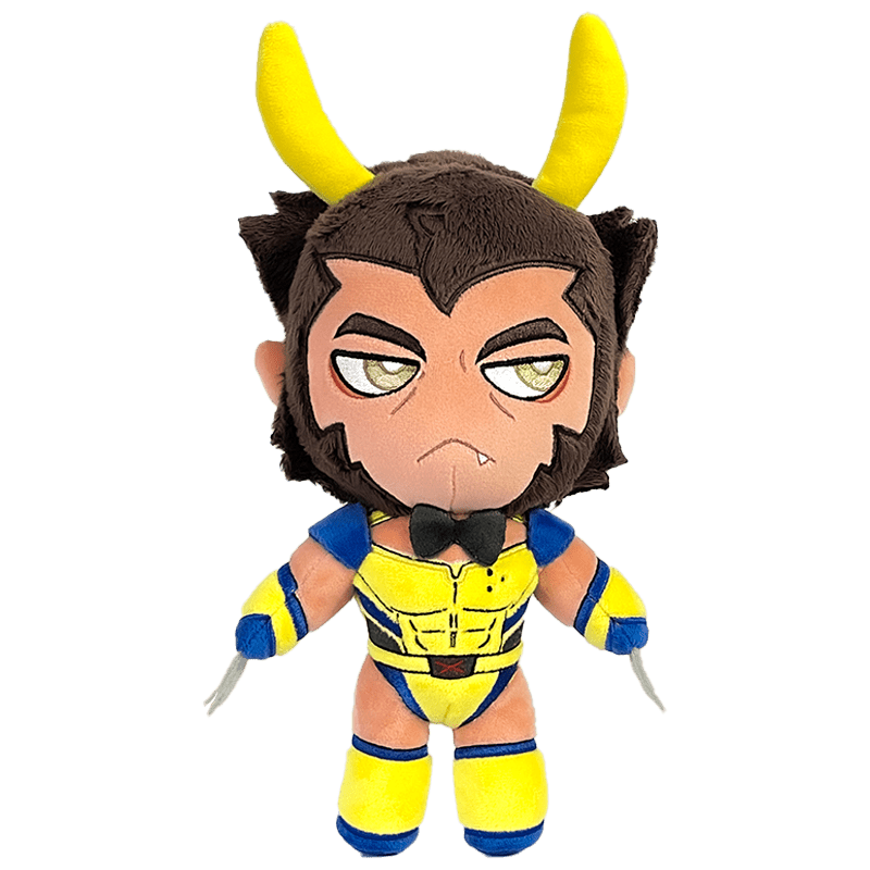 Unofficial Bunny Wolverine PlushBaimonbluewhaleCraftifyX